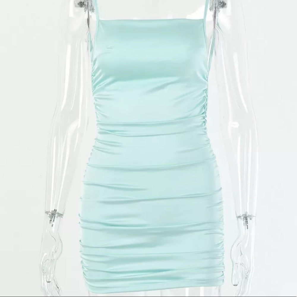 Mint Mini Dress - Picture 3 of 8